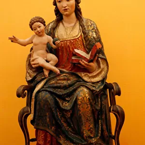 Royal Church of St Francis. Museum. Virgin and Child. Our Lady of Guidance. 16th century