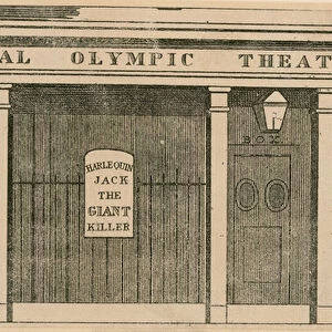 Royal Olympic Theatre, London (engraving)