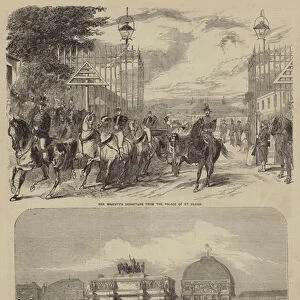 Royal Visit to France (engraving)