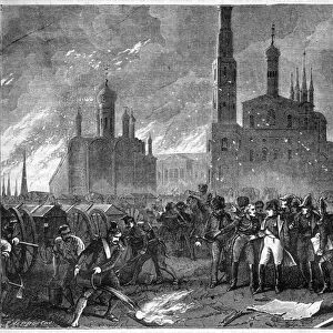 Russia Campaign 1812 - General Jean Ambroise Baston de Lariboisiere urges Napoleon to
