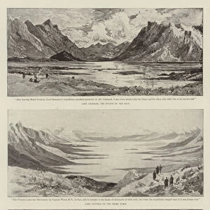 Russia and the Pamirs, Lord Dunmore and Major Roches Expedition into Central Asia (litho)