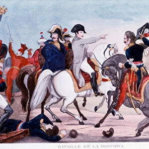 Russian Campaign: Napoleon I at the Battle of the Moskova