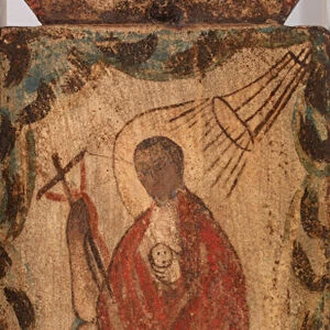 Saint Jerome, c. 1825-30 (water-based paint on wood panel)