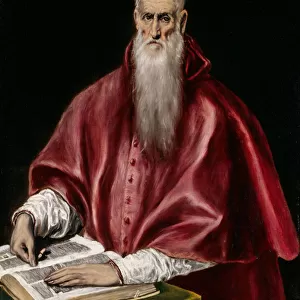 Saint Jerome as Scholar, c. 1610 (oil on canvas)