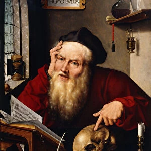 Saint Jerome in his Study, (oil on canvas)