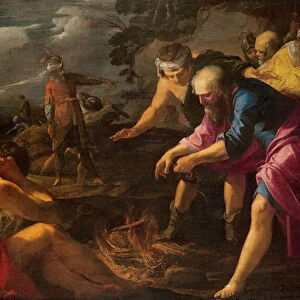 Saint Paul Shipwrecked on Malta (oil on canvas)