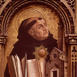 Saint Thomas Aquinas, Italian theologian and philosopher (1228 - 1274
