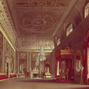The Saloon, Buckingham Palace from Pynes Royal Residences, 1818