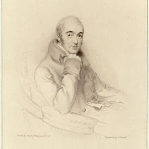 Samuel Rogers, engraved by William Finden (engraving)