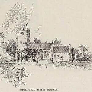 Sandringham Church, Norfolk (engraving)