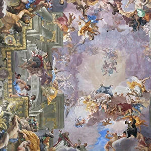 Sant Ignazio di Loyola Church, Rome, Italy, 17th century (fresco)