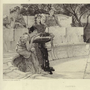 Sappho (etching)