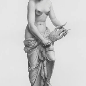 Sappho, from the statue by W Theed in the Collection of the Queen (engraving)