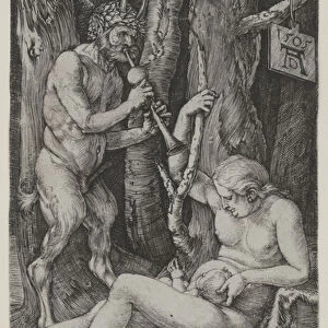 The Satyr Family, 1505 (engraving)