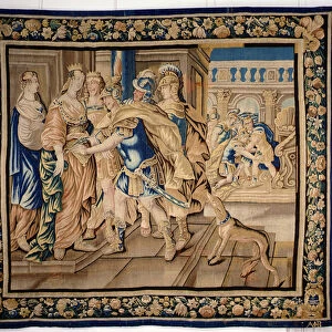 Scene from antiquity, Aubusson (tapestry)