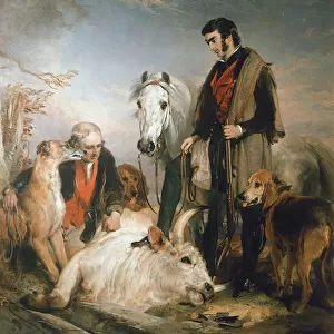 Scene in Chillingham Park: Portrait of Lord Ossulston, c. 1833-36 (oil on canvas)