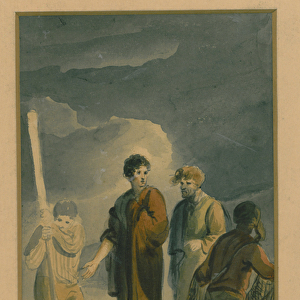 Scene from Pericles, Prince of Tyre, c. 1790-1819 (w / c on paper)