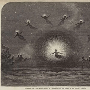 Scene the Last from the New Ballet of "Electra, or The Lost Pleiad, "at Her Majestys Theatre (engraving)