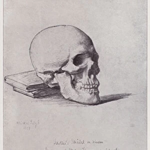 Schillers Skull (litho)