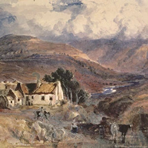 Scottish Landscape (w / c on paper)