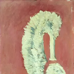 Sea Horse and Shrimp, 1942 (oil on board)