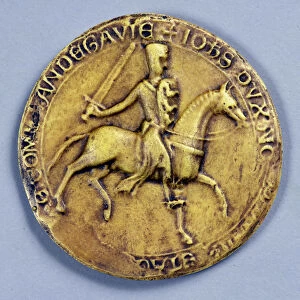 Seal of King John (1167-1216) 1200