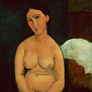 Seated Nude, c. 1917 (oil on canvas)