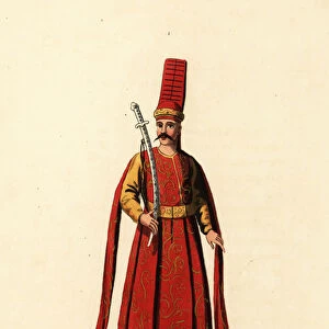 Selictar Aga or Sword Bearer to the Grand Signior or Sultan