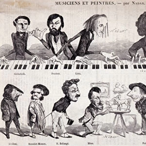 The series "Musicians and Painters"from "