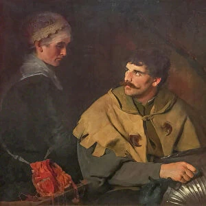 In the Servants Hall, 1877 (oil on canvas)