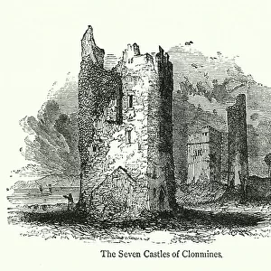 The Seven Castles of Clonmines (engraving)