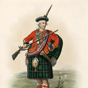 Shaw", from The Clans of the Scottish Highlands, pub. 1845 (colour litho)