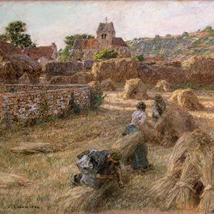 The Sheaf Binders, 1897 (pastel on paper)