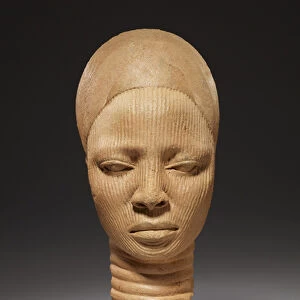 Shrine Head, Yoruba Culture, Nigeria (terracotta)