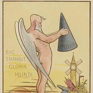 Sic Transit Gloria Mundi (colour litho)