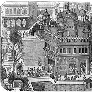Sikhism: view of the Golden Temple (Harmandir Sahib), the cultural center of Sikh