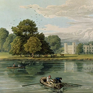Sion House, engraved by Robert Havell (1769-1832) 1815 (colour engraving)