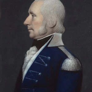 Sir G. Dunbar (pastel on grey paper)