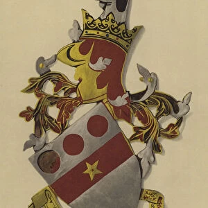 Sir John Devereux, lord Devereux, 1388-1392-3 (chromolitho)