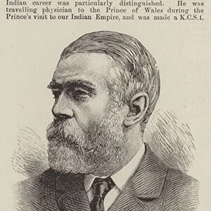 Sir Joseph Fayrer, KCSI, MD (engraving)