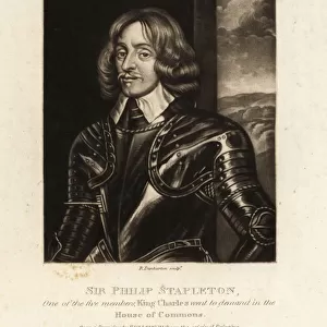 Sir Philip Stapleton of Wighill. 1815 (engraving)