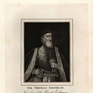 Sir Thomas Gresham, English merchant and financier, founder of the Royal Exchange and Gresham College, 1519-1579