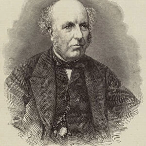 Sir Thomas Watson, MD, Baronet, President of the Royal College of Physicians (engraving)