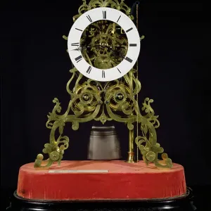 Fine Art Finder Print: Skeleton Clock, c.1850