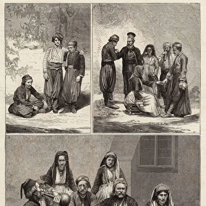 Sketches at Cyprus, II (engraving)
