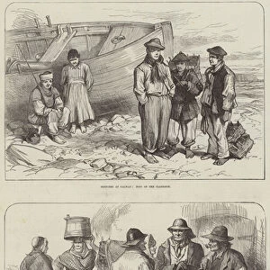 Sketches at Galway (engraving)
