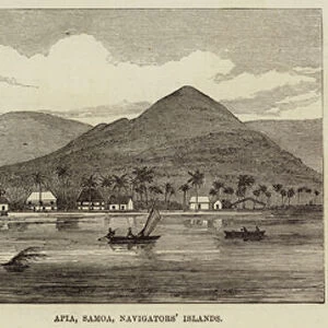 Sketches of Samoa (engraving)