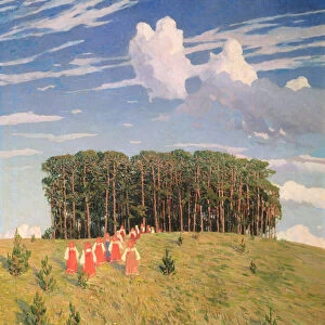 Slavic Celebration, 1911 (oil on canvas)