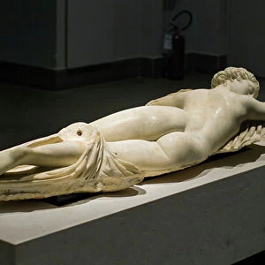 Sleeping hermaphrodite, 2nd century (sculpture)