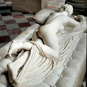 Sleeping Hermaphrodite (marble sculpture, 2nd century BC)